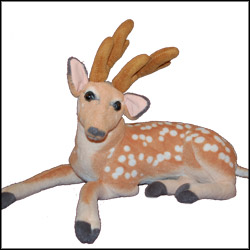 "Deer - (Soft Toy)-001 - Click here to View more details about this Product
